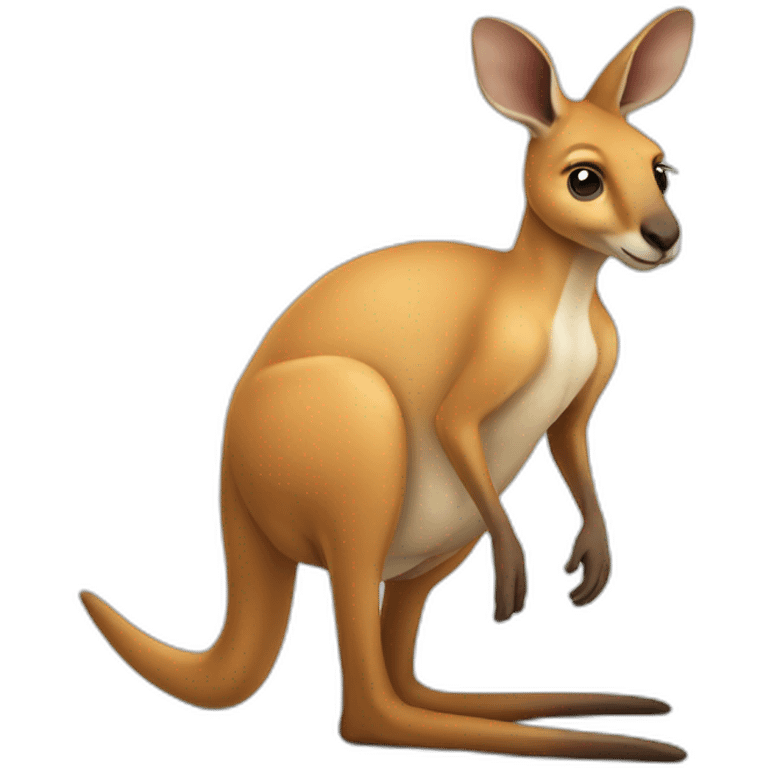 kangaroo little emoji