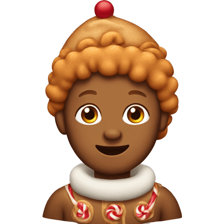 Ginger bread Christmas  emoji