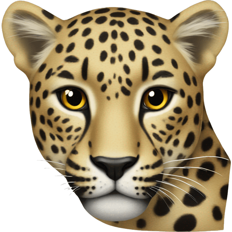 leopard  emoji