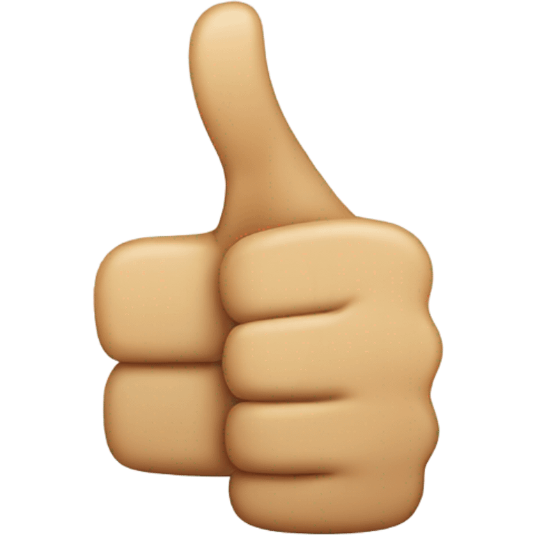 Enthusiastic thumbs up emoji