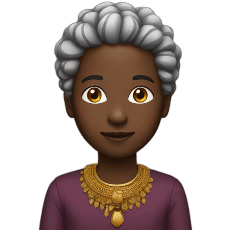 Africain mor emoji