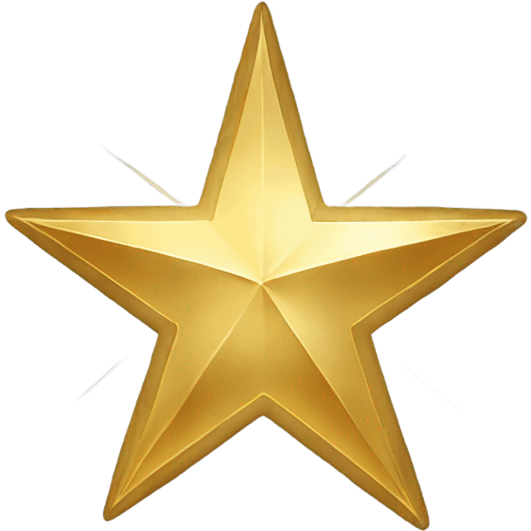 Bethlehem star gold  emoji