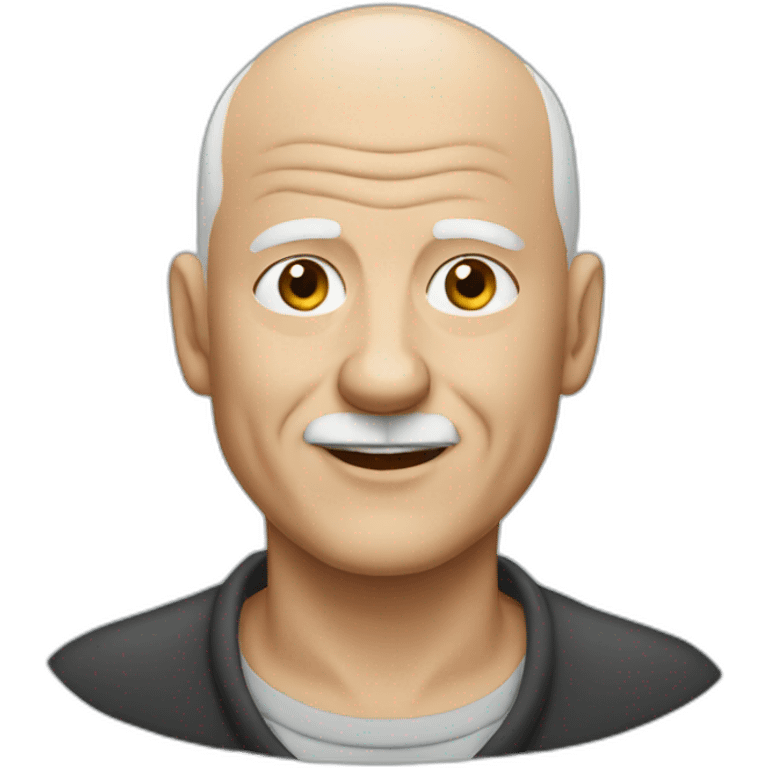 bald old white man emoji