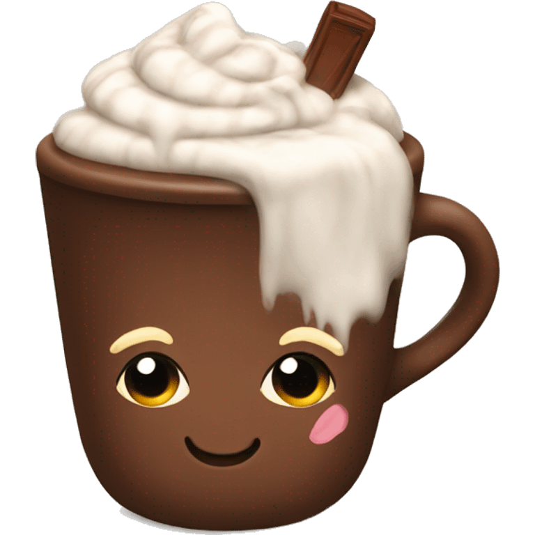 cozy hot chocolate  emoji