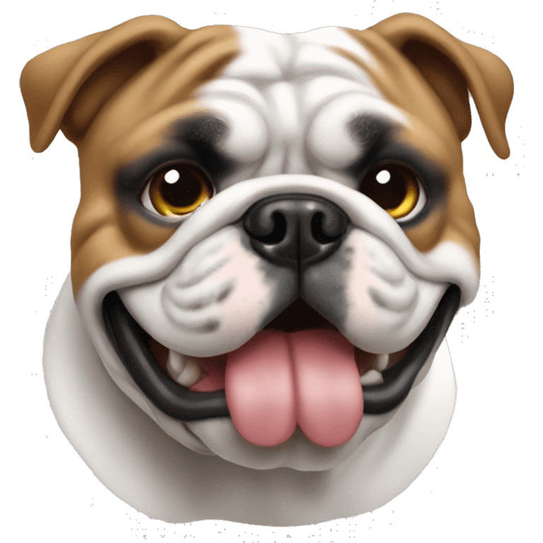 english bulldog error site emoji