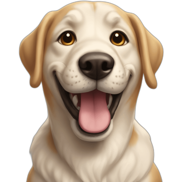 pleased-doggo emoji