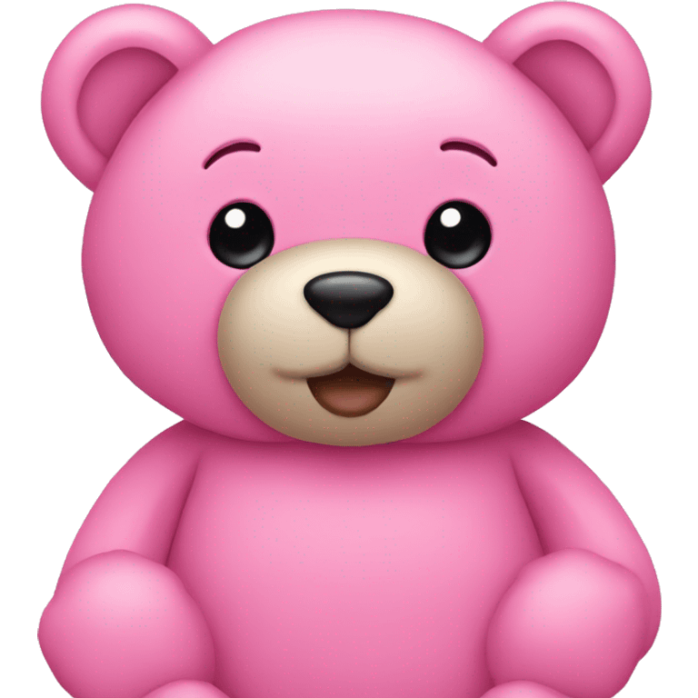 Pink Teddy  emoji