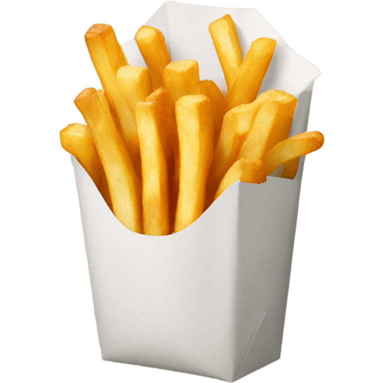 Crispy fries in packet emoji