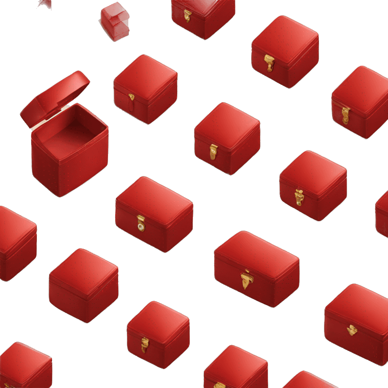 Cartier red box emoji