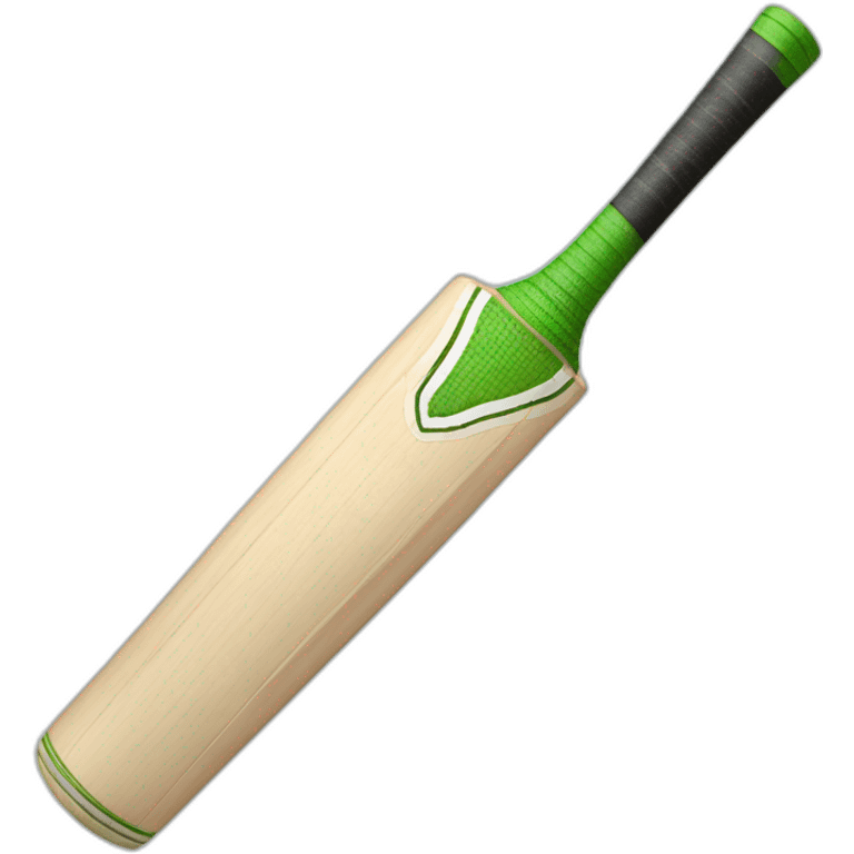 Cricket bat emoji