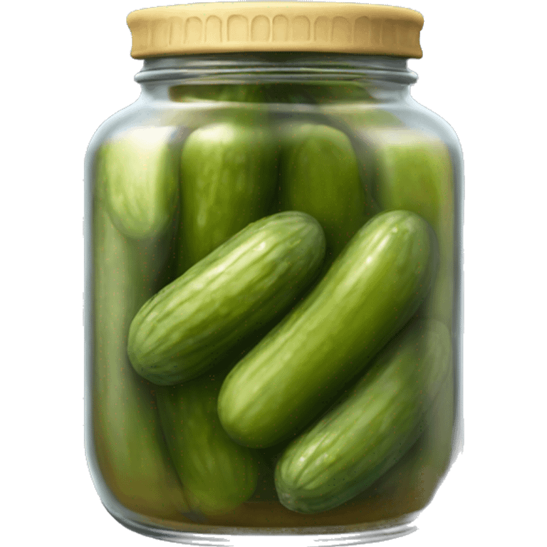 A Jar of pickles emoji