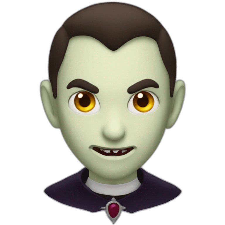 citrouille vampire emoji