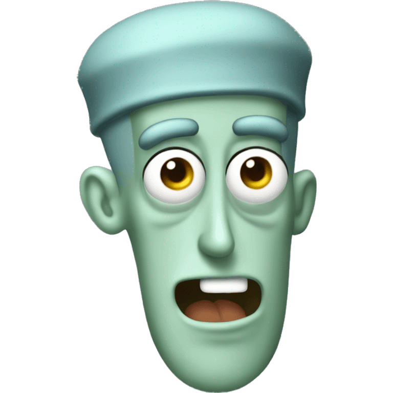 handsome squidward emoji