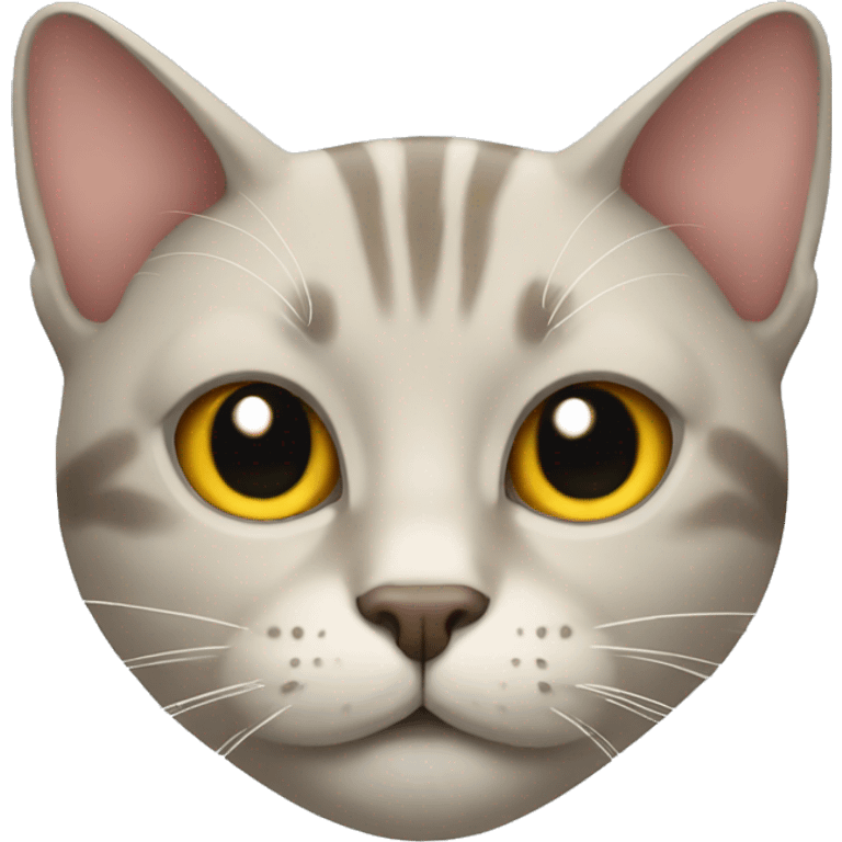 cat emoji with a human face emoji