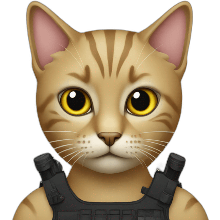 Cat-swat emoji