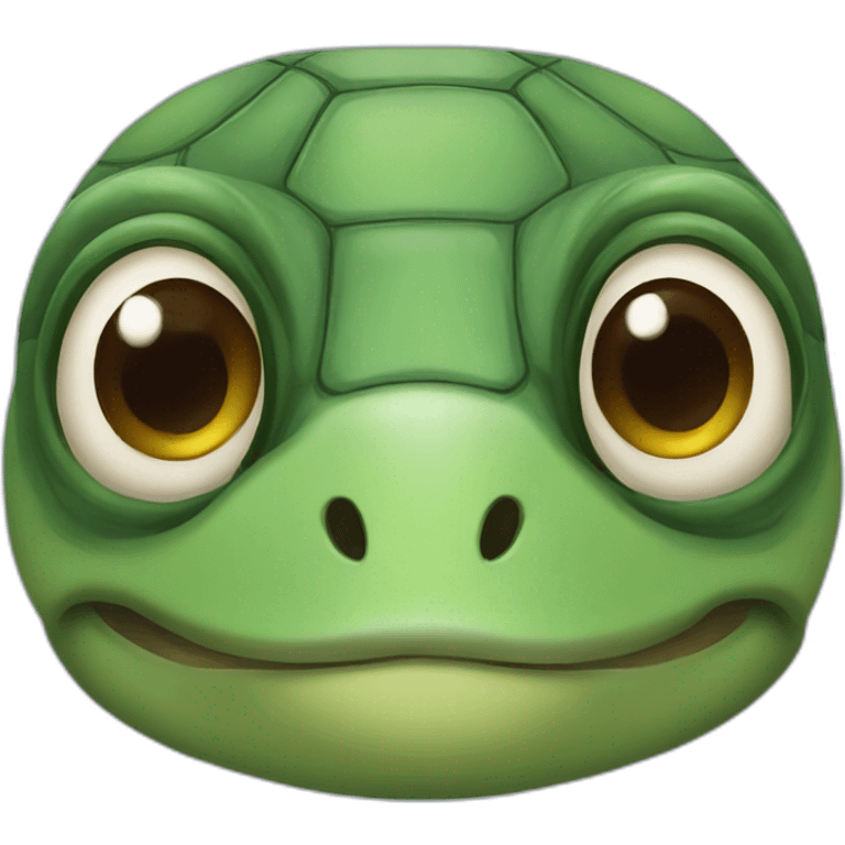 turtle with nosepin emoji