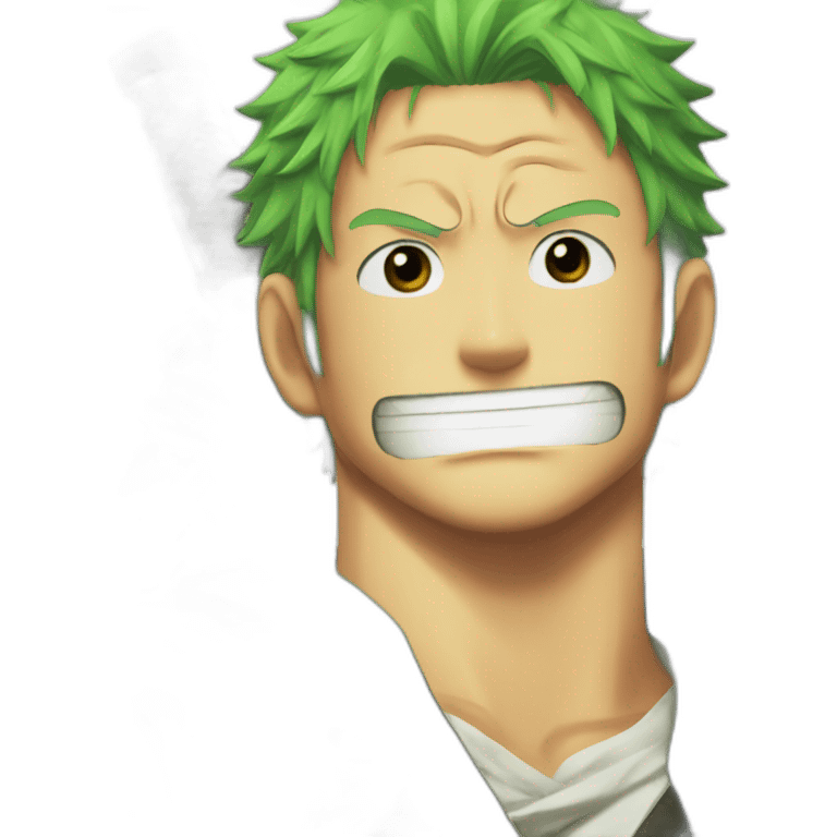 Roronoa zoro cute emoji