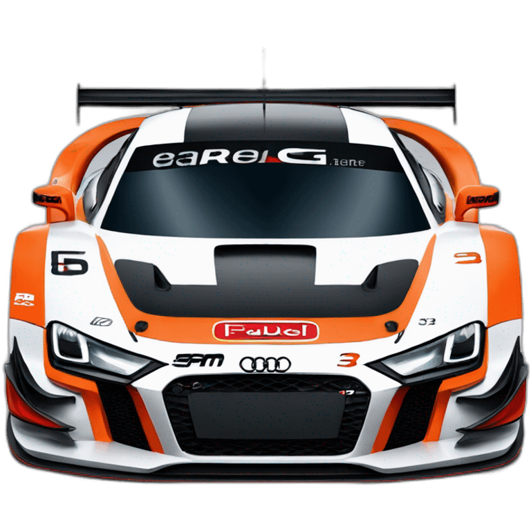 Audi r8 gt3 lms emoji