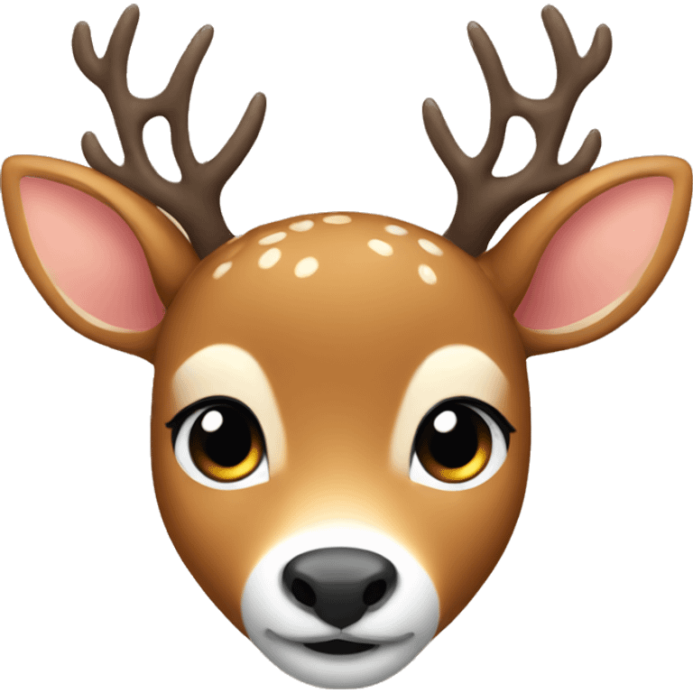 cute deer emoji