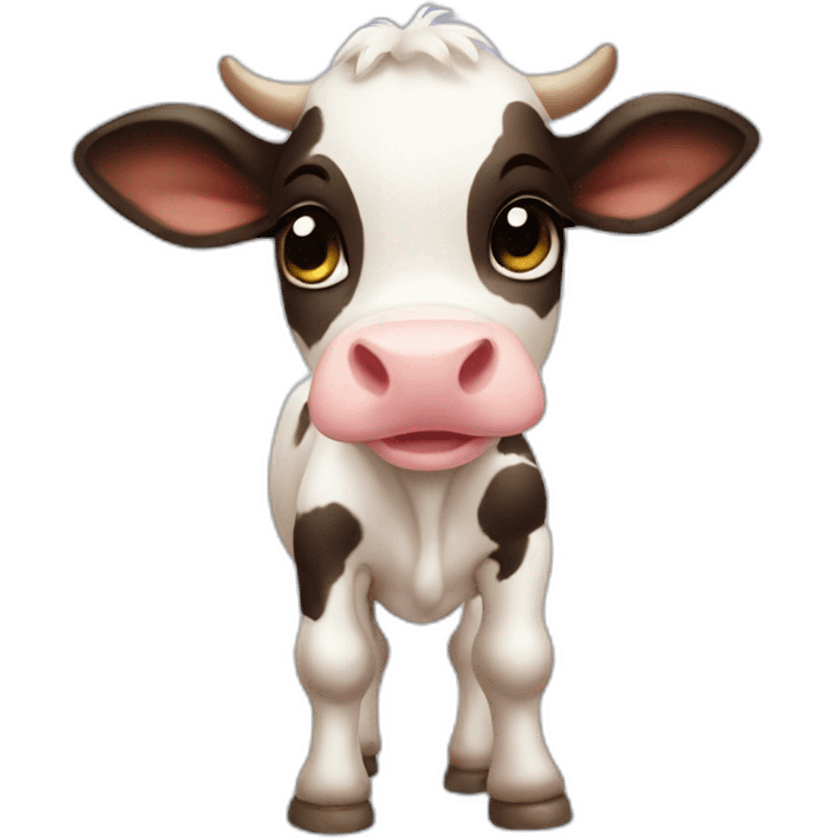 Baby cow emoji