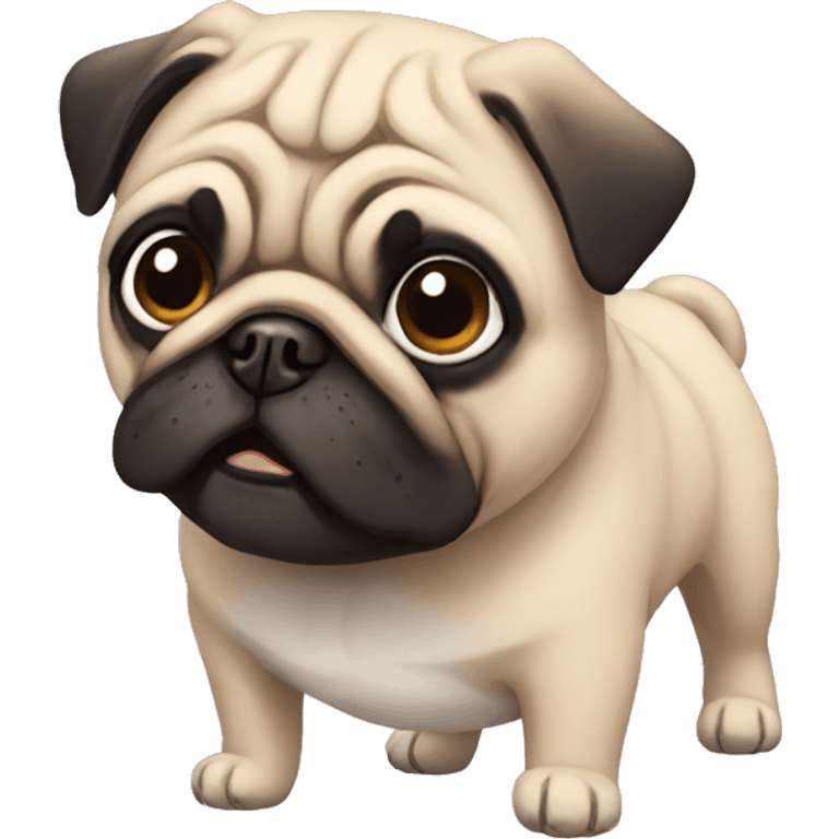 Pug emoji