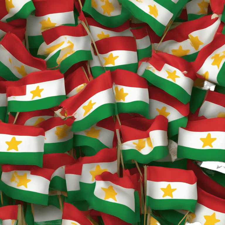 Drapeau kurdistan ❤☀️💚 emoji