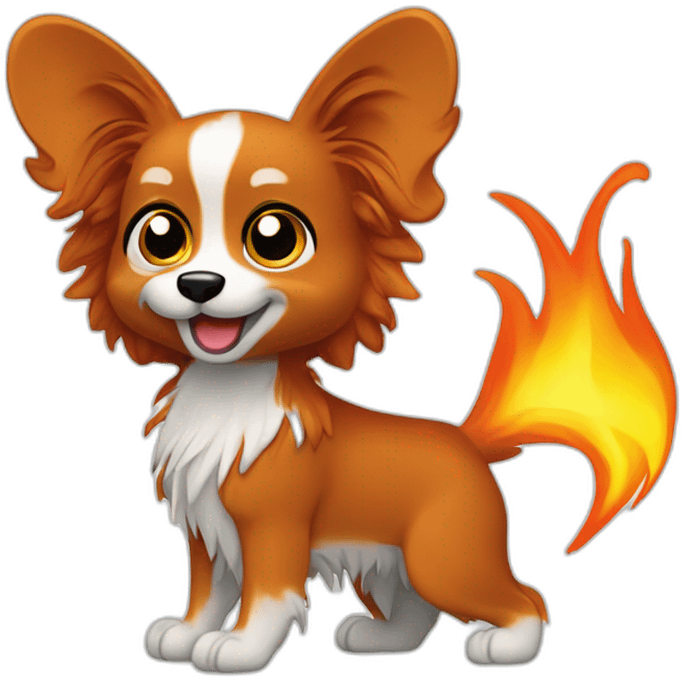 flambé papillon emoji