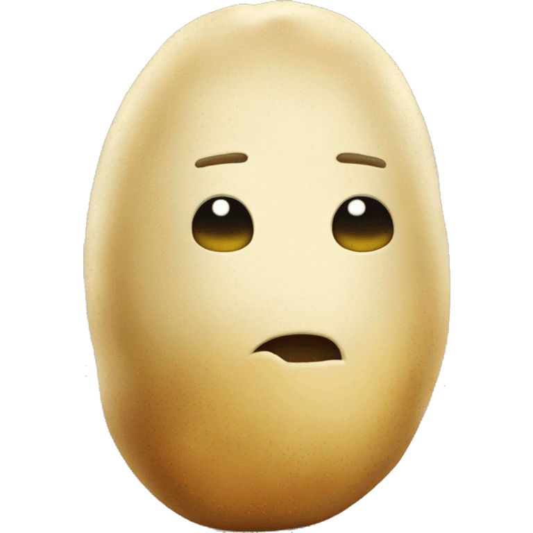 potatoe without face emoji