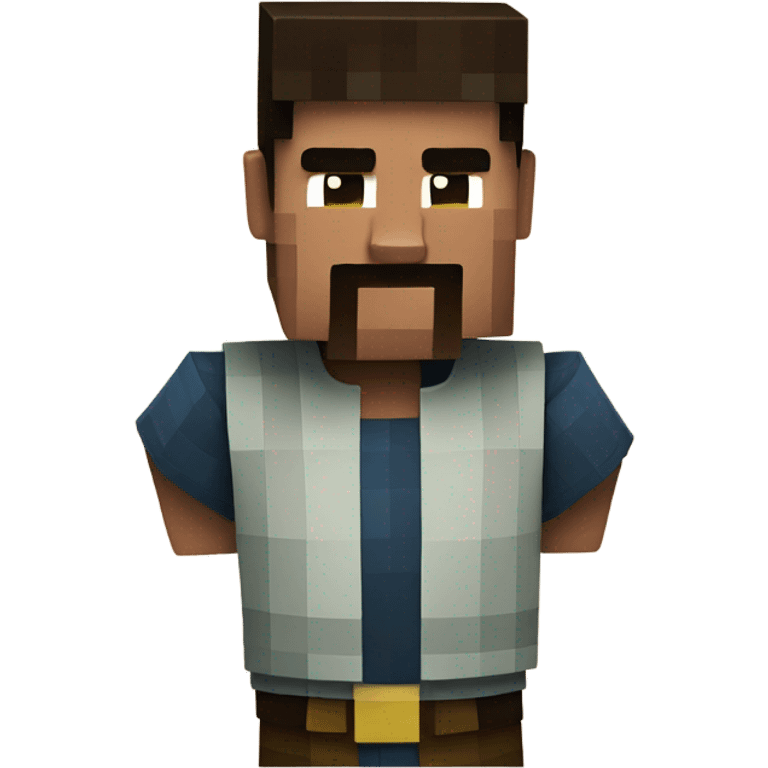 Minecraft Steve emoji