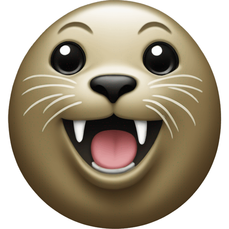 Seal in starbucks emoji