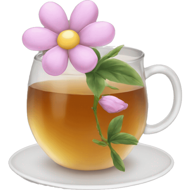 Flower tea  emoji