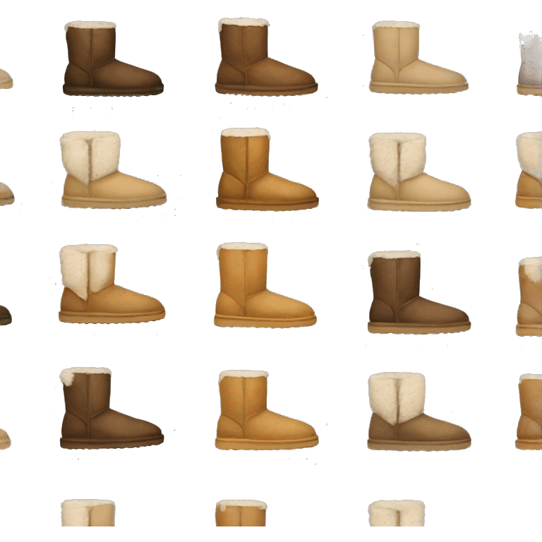 Uggs shoes  emoji