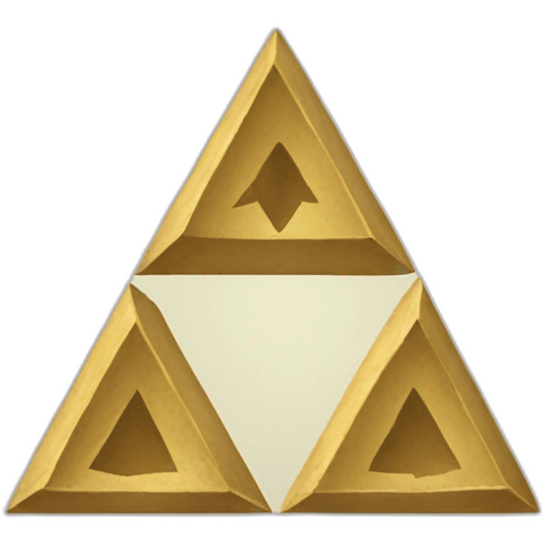 Triforce broken emoji