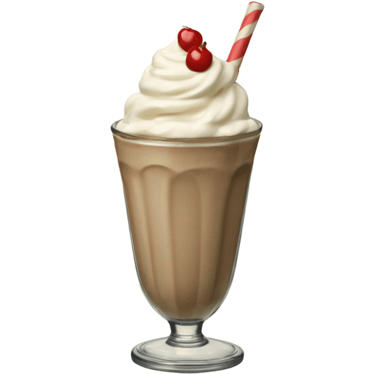 Milkshake vintage  emoji