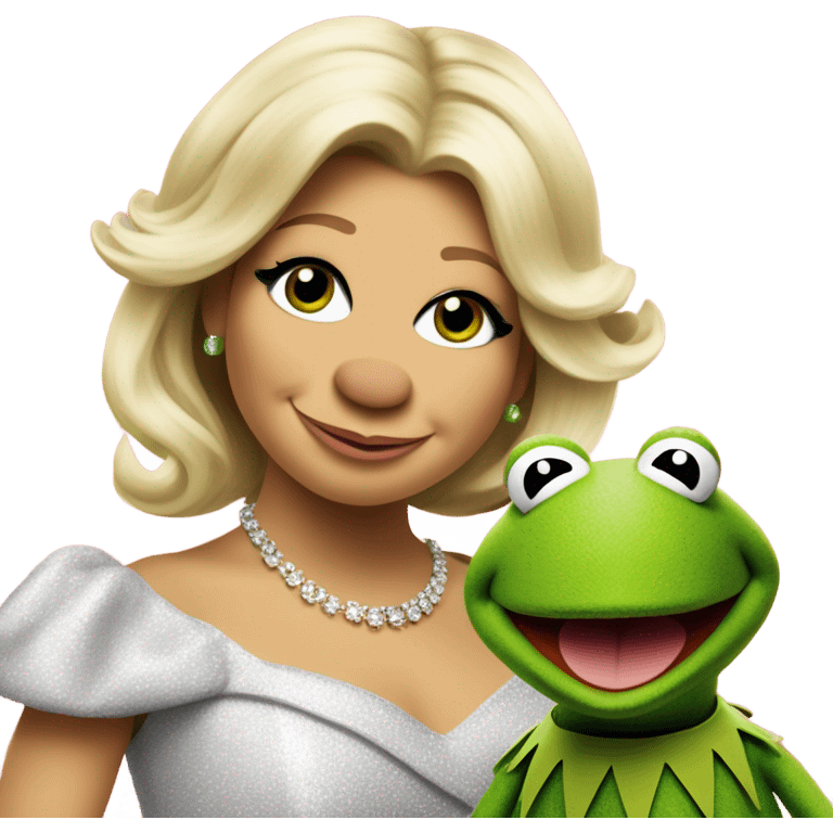 Miss Piggy & Kermit the Frog emoji