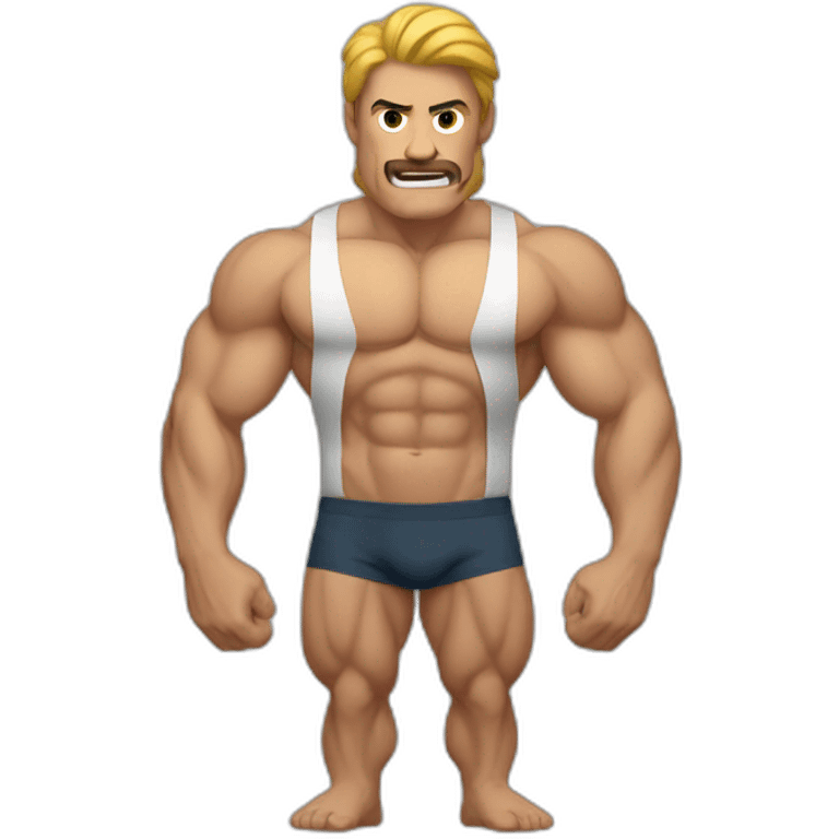 Un homme musclé emoji