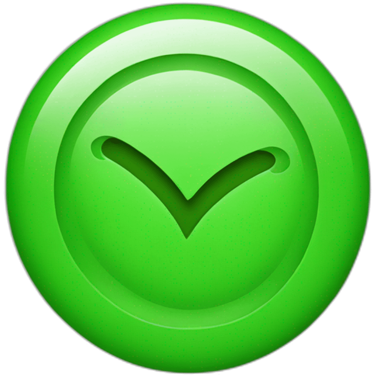 green tick emoji