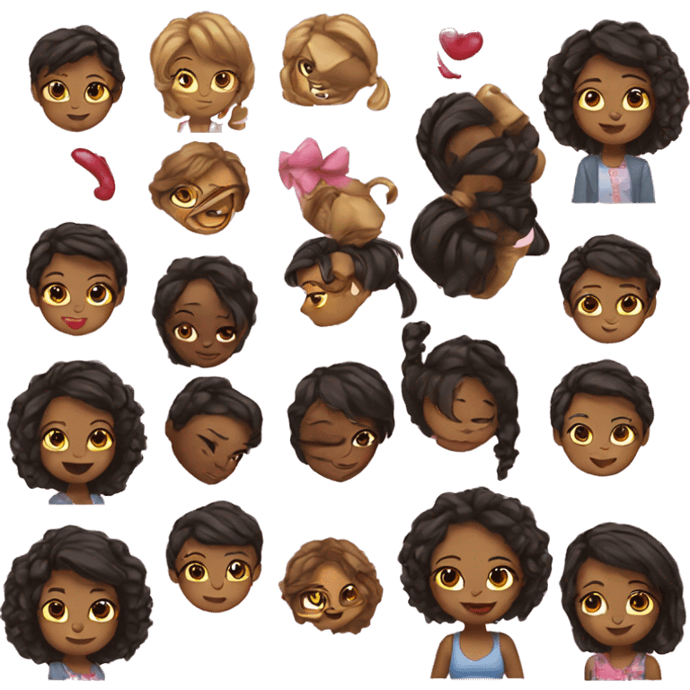 Girly emojis emoji