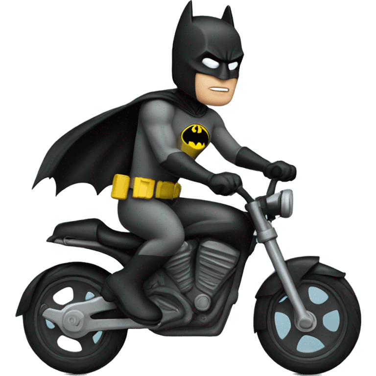 batman on bike emoji