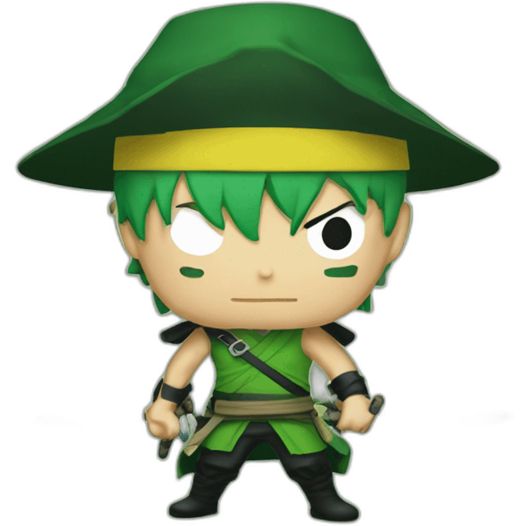 Zoro slash emoji