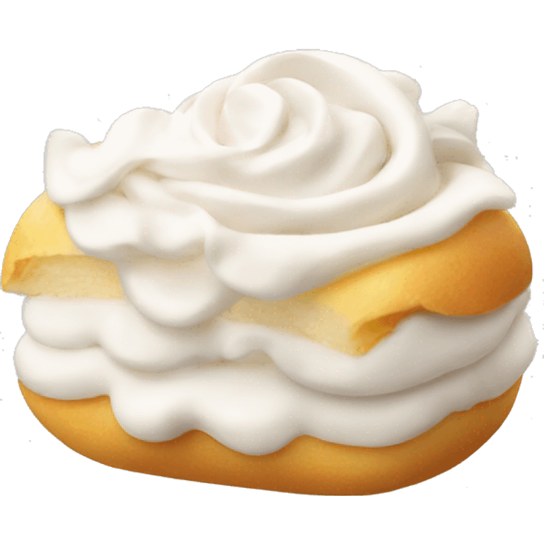 meringue roll emoji