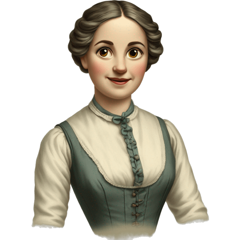 seamstress of the late 19th century emoji