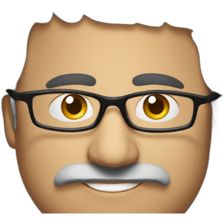 Omid djalili comedian and actor with glasses emoji