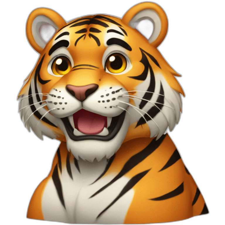 Tiger Full Body emoji