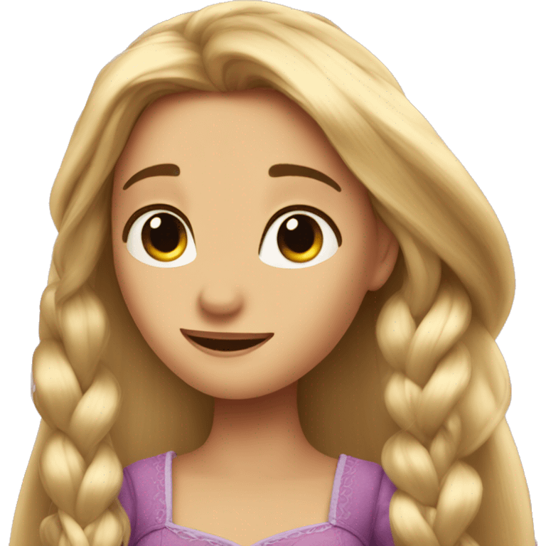 Rapunzel emoji