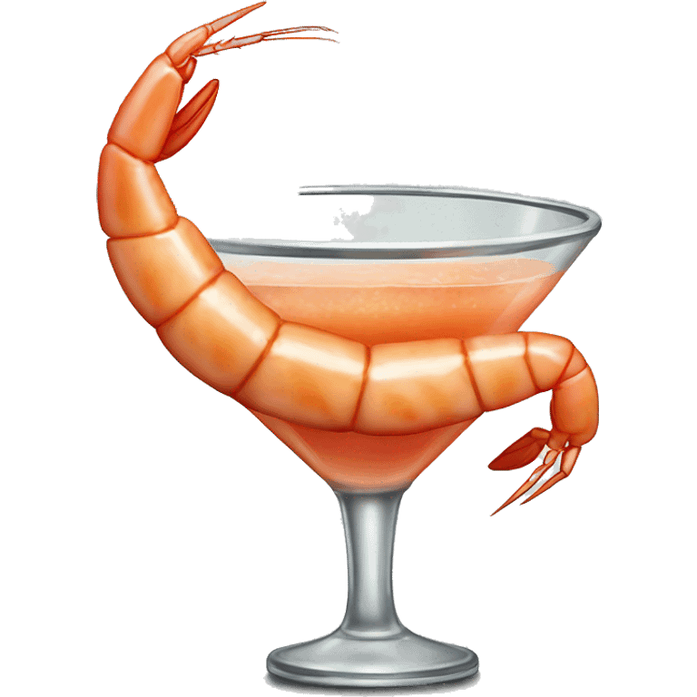 Shrimp cocktail  emoji