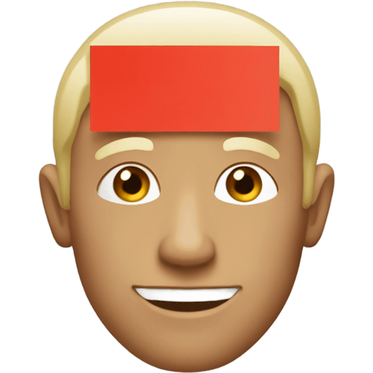 Red card emoji