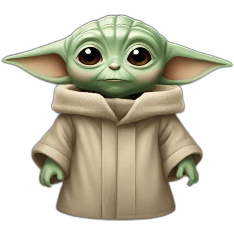 baby yoda president emoji