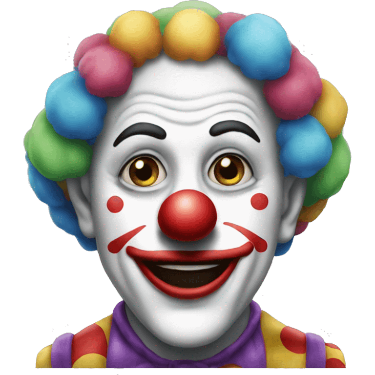 Clown art emoji