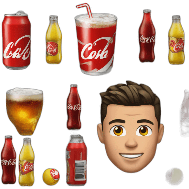 Cristiano-Ronaldo-Drink-COke emoji